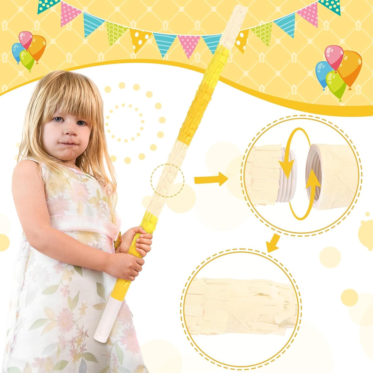 Easter Bunny Pinata Funny Bunny Egg Pinata with Blindfold & Stick for Birthday Decorations Easter Party Supplies Spring Decorations