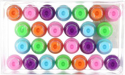 LUCKYBIRD Self-Inking Stamps for Kids - Heart Toy Stamp Set, Funny Plastic Stamps, 26 Count