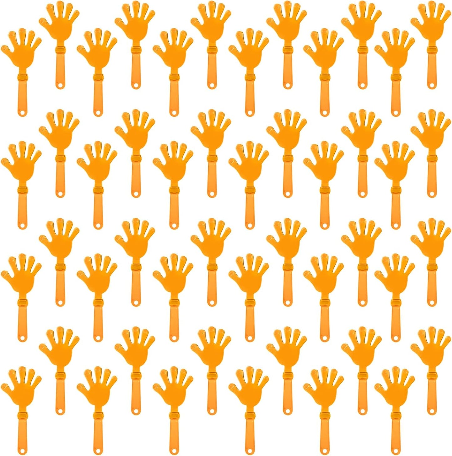 48 Pieces Royal Blue Hand Clappers 7.5 Inch Clappers Noisemakers Noise Makers Party Favors Plastic Clapper Sporting Events Cheers Ball Dance Basketball Football Noisemakers （Royal Blue）
