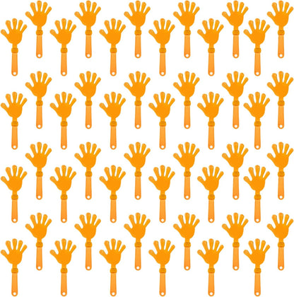 48 Pieces Royal Blue Hand Clappers 7.5 Inch Clappers Noisemakers Noise Makers Party Favors Plastic Clapper Sporting Events Cheers Ball Dance Basketball Football Noisemakers （Royal Blue）