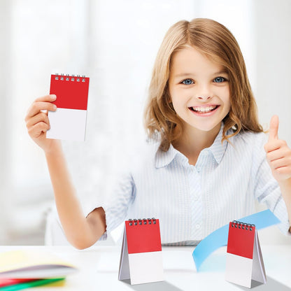 Eaasty 24 Packs Mini Cartoon Animation Party Favors Notebooks Red Cartoon Game Party Notepads Set Anime Themed Spiral Pocket Notepads for Boys Girls Classroom Birthday Office Party Favors