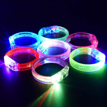 M.best 112pcs Glow Bracelets Glow in The Dark Party Supplies Bracelets Toys for Kids Birthday Halloween Christmas Party Favors