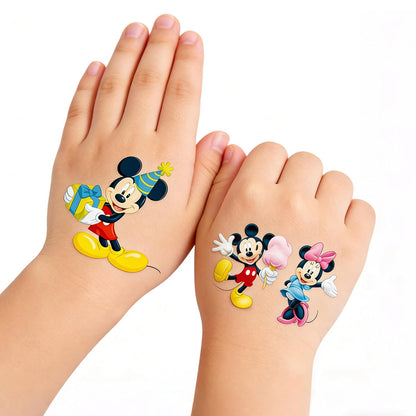60 Pcs Princess Temporary Tattoos Birthday Themed Party Supplies Decoration Favors Cartoon Cute Sticker for Kids Girls Home Activity Class Prizes Carnival Christmas Rewards (60, princess)