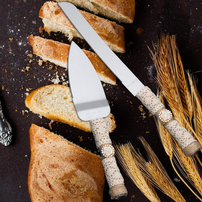 MR MRS Wedding Cake Knife and Server Set Pizza Pie Cake Knife Cutter Serveing
