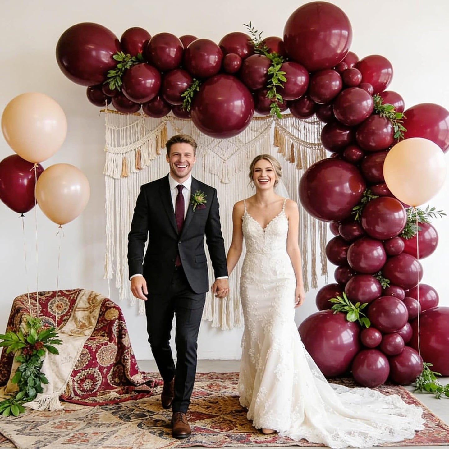 110pcs Black Balloon 12 inch, Black Latex Balloons for Birthday Party Baby Shower Wedding(with 2 Ribbons). - Colors B