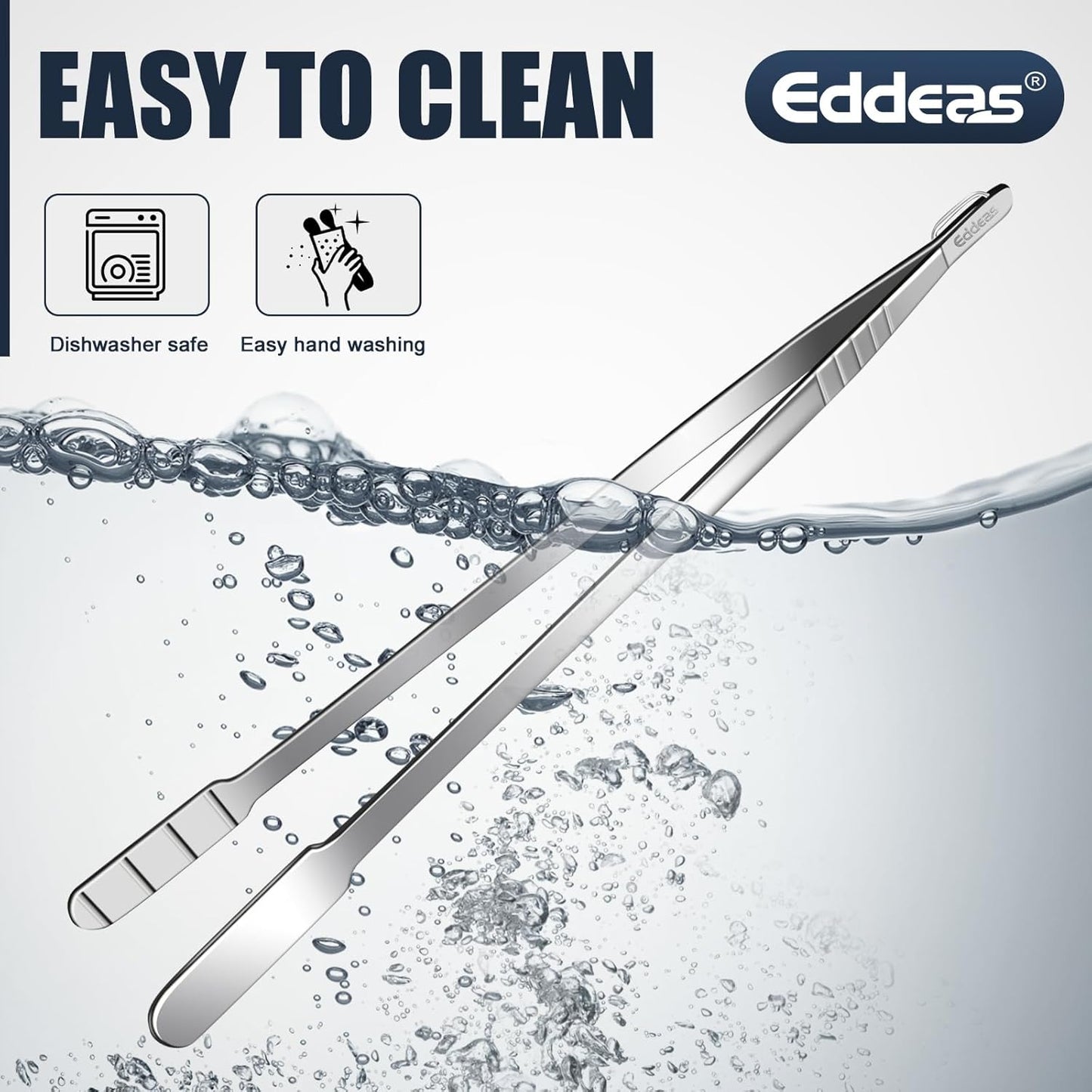 EDDEAS 12 PCS Small Serving Tongs, 4.3" Mini Gold Tongs, Gold Kitchen Tongs for Serving Food, Coffee Bar, Tea Party, Desserts Party and Ice Bucket