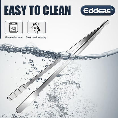 EDDEAS 12 PCS Small Serving Tongs, 4.3" Mini Gold Tongs, Gold Kitchen Tongs for Serving Food, Coffee Bar, Tea Party, Desserts Party and Ice Bucket