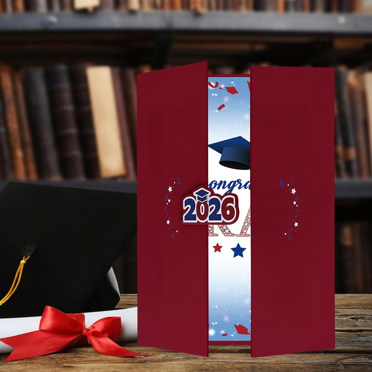Vlipoeasn 2026 Graduation Guest Book Alternative, Black Gold Class of 2026 Graduation Party Decorations, Graduation Signature Book for 2026 College High School, Unique Graduation Gifts for Friends
