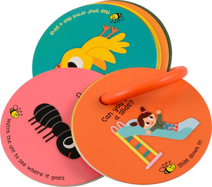 MOLLYBEE KIDS Preschool Outdoor Scavenger Hunt Cards at Home, Gifts for Ages 3, 4