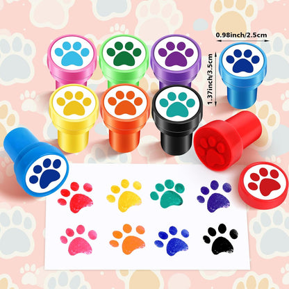 24 PCS Camp Party Favors Camping Adventure Mini Stamps Colorful Self Inking Stamps Camping Themed Party Favors for Boys Girls Student School Classroom Rewards Carnival Prizes Supplies