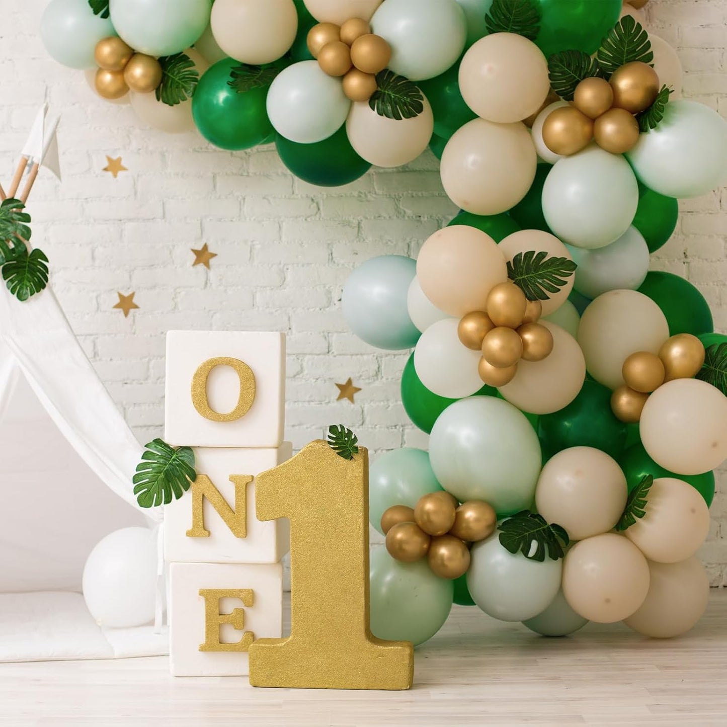 RUBFAC 87pcs Metallic Blue Silver Balloon Garland Arch Kit, 18 12 10 5 Inch Blue Silver Confetti Latex Party Balloons for Birthday Graduation Baby Shower Decoration