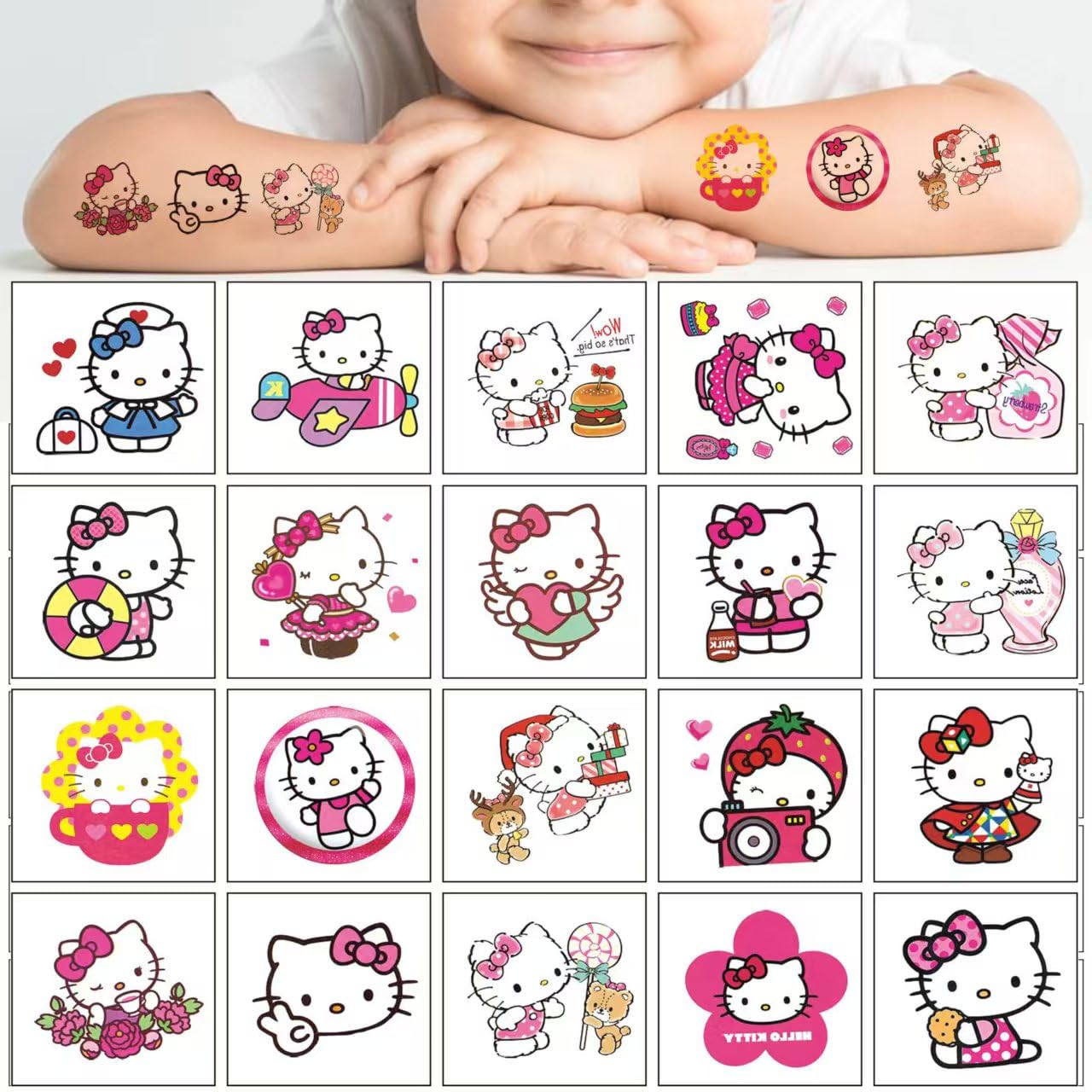 40Sheets Cartoon Mario Temporary Tattoos for Kids Birthday Party Favors Cute Mario Decoration Sticker Gifts for Girl Boys Home Activity Class Prizes Carnival Christmas Rewards