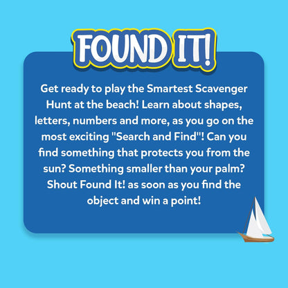 Skillmatics Outdoor Scavenger Hunt Card Game - Found It, Learning Toys, Educational Game Collections, Gifts for Kids, Boys, Girls and Families, for Ages 4, 5, 6, 7, Perfect for Home, School, Playdates