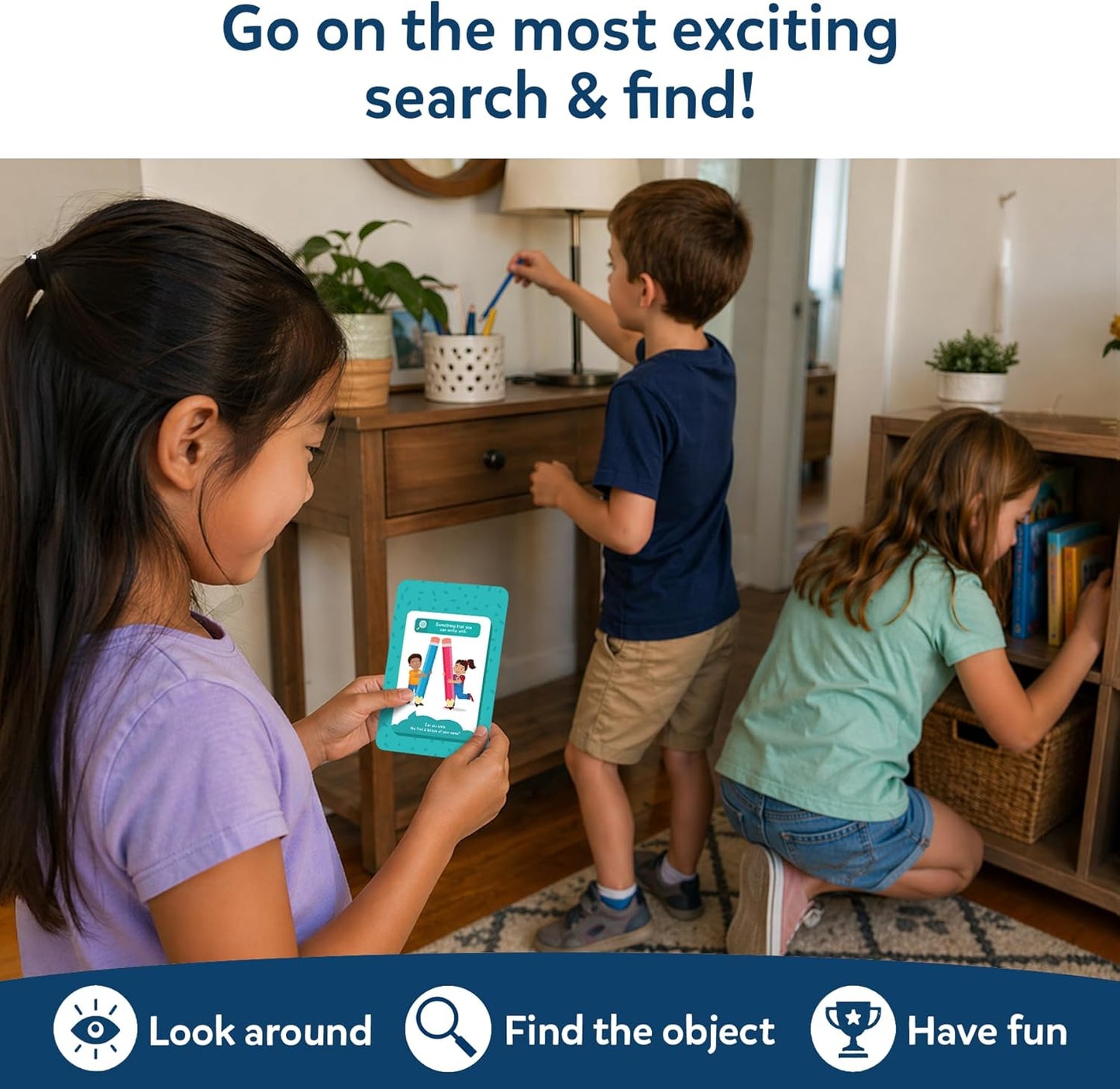 Skillmatics Outdoor Scavenger Hunt Card Game - Found It, Learning Toys, Educational Game Collections, Gifts for Kids, Boys, Girls and Families, for Ages 4, 5, 6, 7, Perfect for Home, School, Playdates
