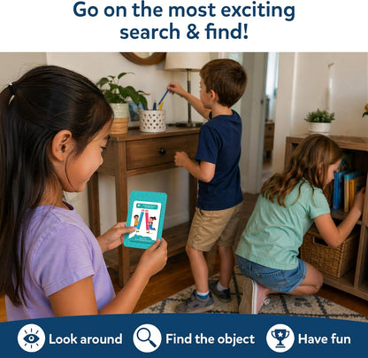 Skillmatics Outdoor Scavenger Hunt Card Game - Found It, Learning Toys, Educational Game Collections, Gifts for Kids, Boys, Girls and Families, for Ages 4, 5, 6, 7, Perfect for Home, School, Playdates