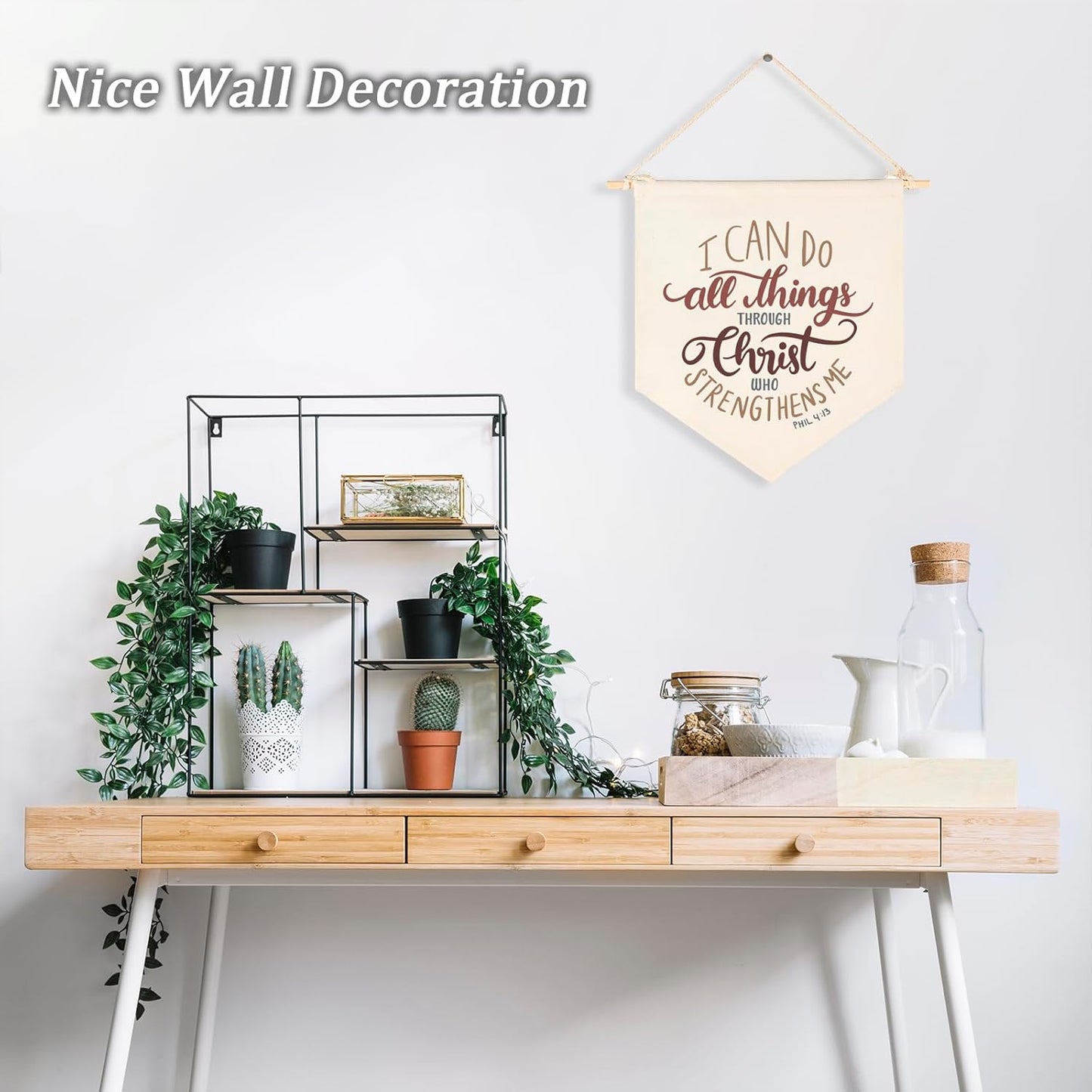 1/3/10Pcs Blank Wall Canvas Banners-Decorative DIY Wall Decor,Baby Shower,Wedding,Graduation,Classroom Decor