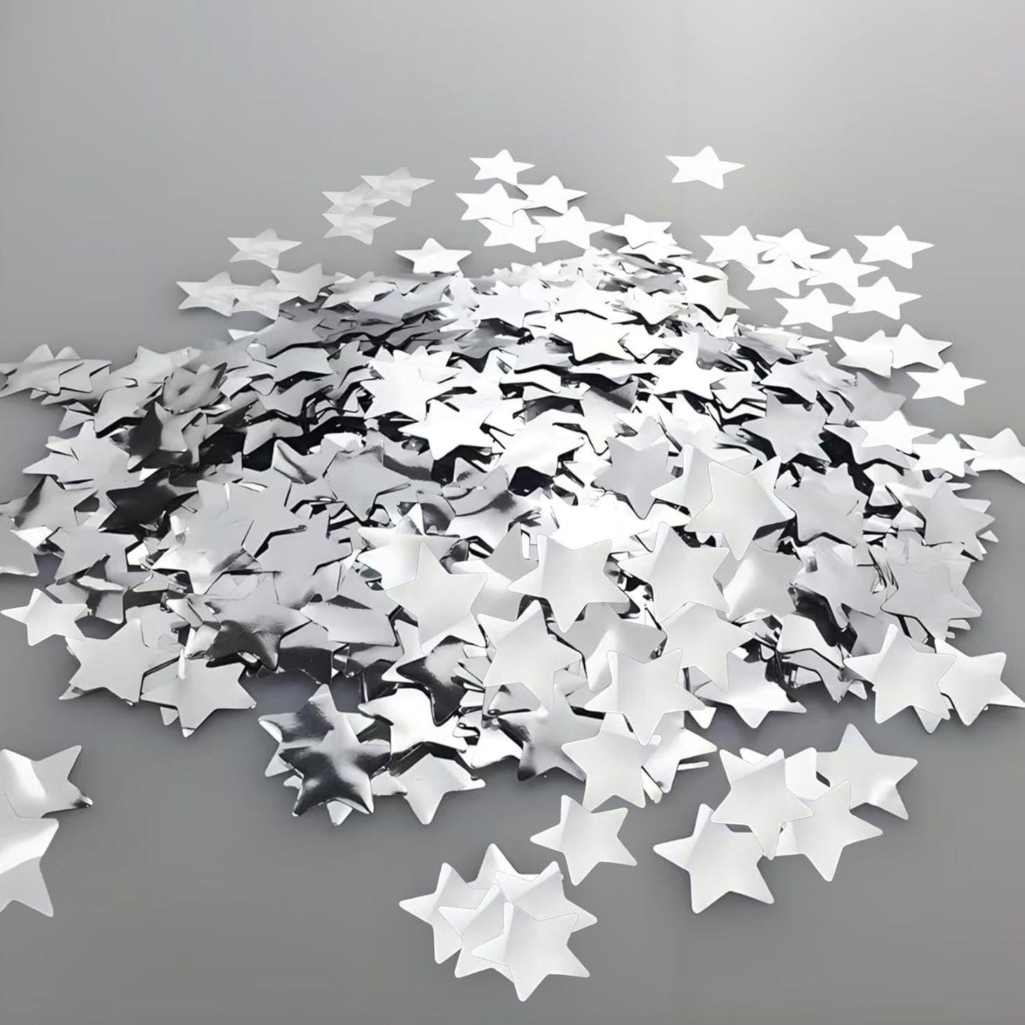 Rainbow Star Metallic Foil Confetti 8000 Pcs Shiny Star Table Confetti for Fill Balloon Wedding Graduation Party Decorations,60g of pack