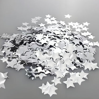Rainbow Star Metallic Foil Confetti 8000 Pcs Shiny Star Table Confetti for Fill Balloon Wedding Graduation Party Decorations,60g of pack