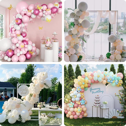 Electric Balloon Pump 600W, Fast Balloon Blower with 6 Balloon Arch Kits, Dual Nozzle & 2 Modes, Portable Air Pump for Balloon Decor for Party, Wedding, Birthday - Professional Balloon Pump