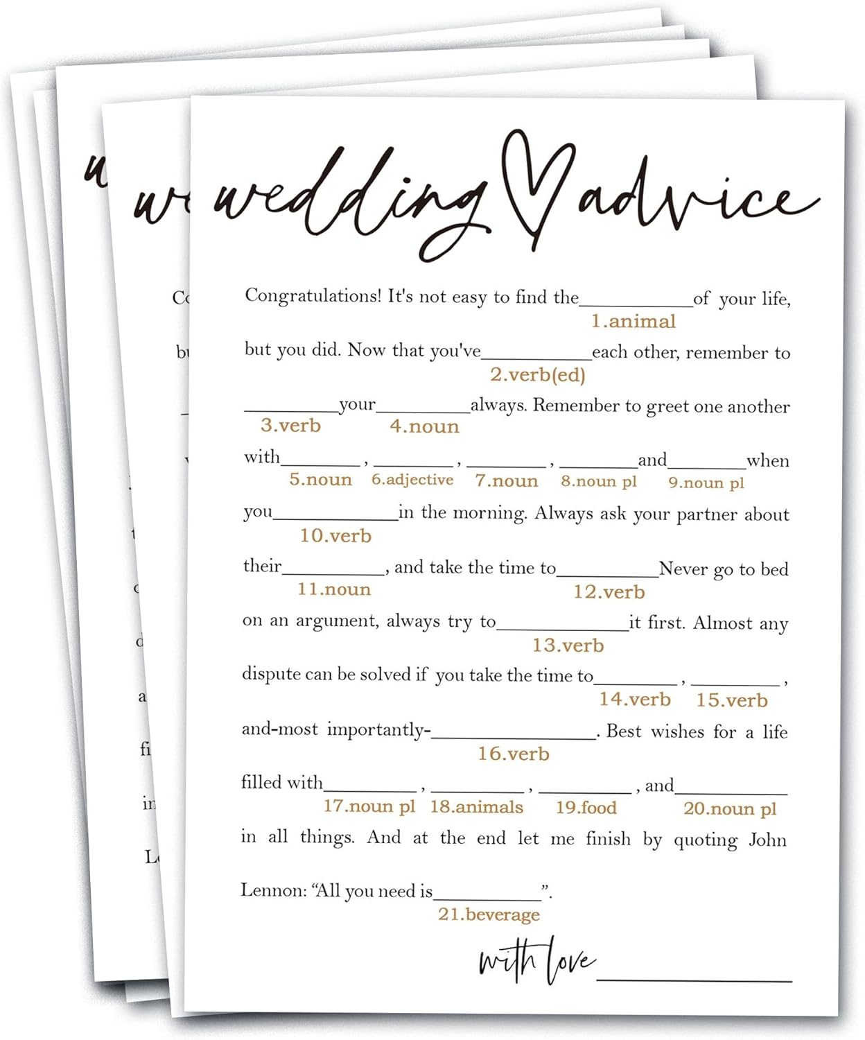 Bridal Shower Bingo, What Will The Bride to Be Receive, 25Pcs Bridal Bingo Game Cards, Engagement Party Games for Guests, Minimalist White Wedding Party Supplies - A18