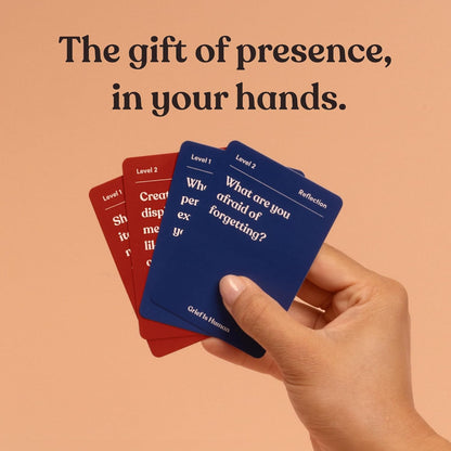 Partners are Human | 140 Conversation Cards to Help Deepen Romantic Relationships | Card Game for Bonding & Communication | Therapy for Adults
