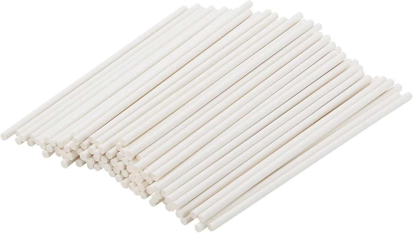 Sweet Creations 100 Count Reusable Plastic Cake Pop Sticks