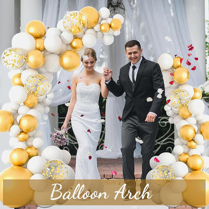 AerWo Balloon Arch Kit with Balloon Pump Electric, 8.2FT & 5FT Half Balloon Arch Stand with Base, Free Bending Balloon Stand Kit for Wedding Birthday Party Baby Shower Graduation Decorations