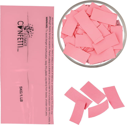 Ultimate Confetti, Multicolor Biodegradable Confetti - Rectangular Fluttering Tissue Paper Confetti for Cannon and Launcher use - Best for Holidays, Birthday, Wedding, and Parties - 1 lb, 16 oz