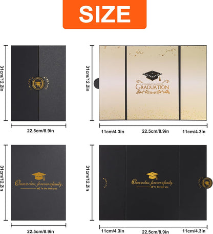 Graduation Guest Book 2026 Graduation Party Decorations Class of 2026 Graduation Sign in Book Signature Board Keepsake Grad Party Supplies College High School Graduation Gift Card Book (Blue)
