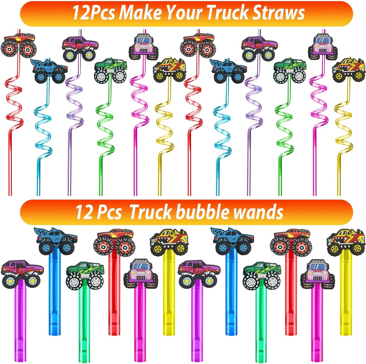 PLOUGVI 232PCS Construction Birthday Party Supplies Decorations Favors, Construction Theme Toys for Goodie Bag Stuffer, Pinata Filler Gifts