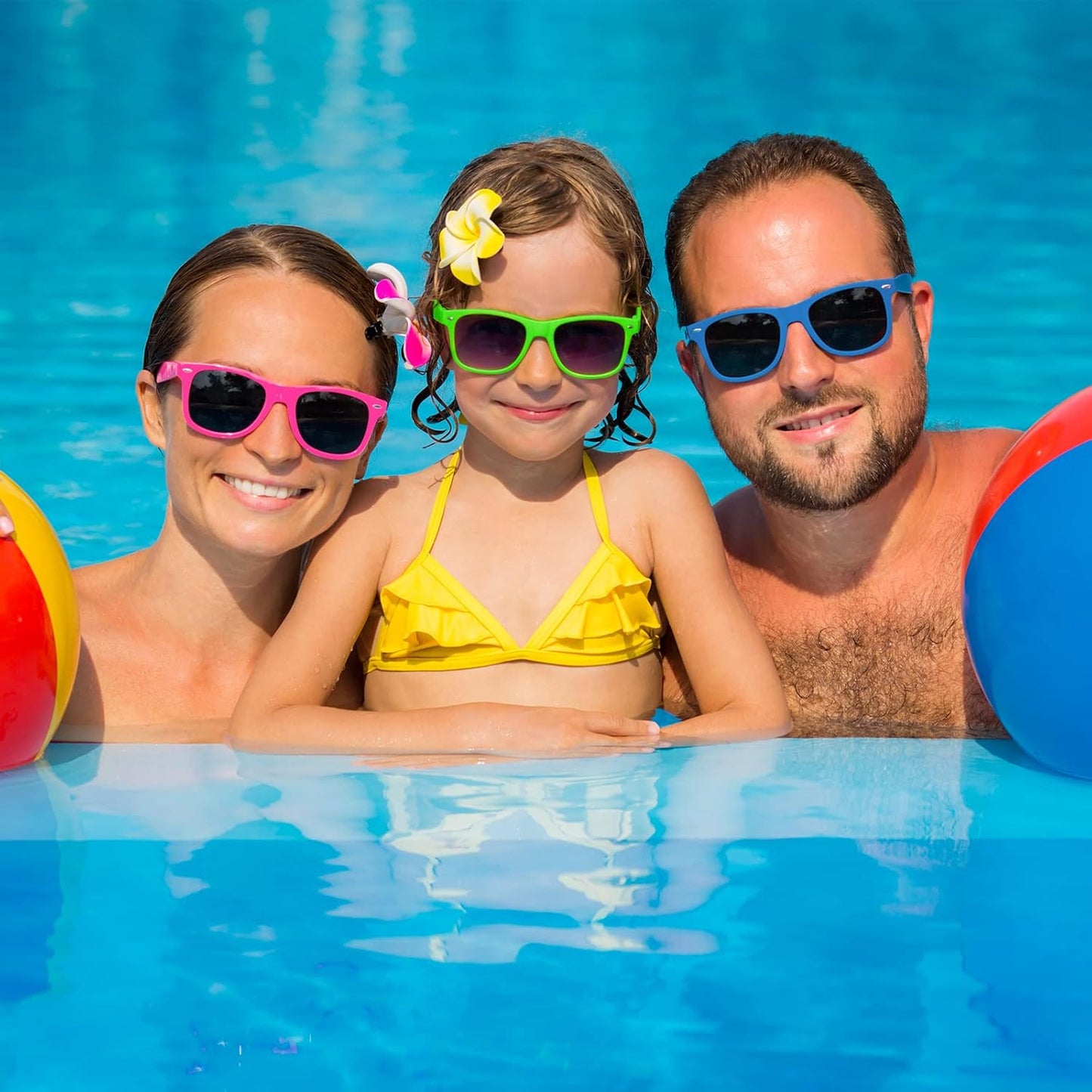ASTARON Sunglasses Bulk, 6/12/24/48 Pack Sunglasses Party Favors for Summer Beach Pool Birthday Wedding Party Supplies