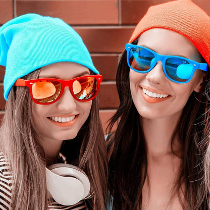 Party Sunglasses Bulk - Adult Retro Plastic Pack of 12 Vintage Sunglasses for Men Women - Party Favors