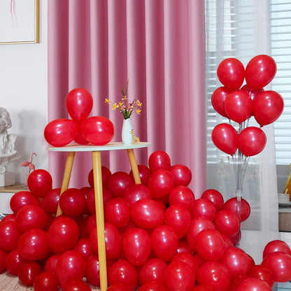110pcs Black Balloon 12 inch, Black Latex Balloons for Birthday Party Baby Shower Wedding(with 2 Ribbons). - Colors A
