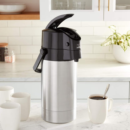 Zojirushi Stainless Steel Vacuum Air Pot Beverage Dispenser, 1-Gallon / 3.8-Liter