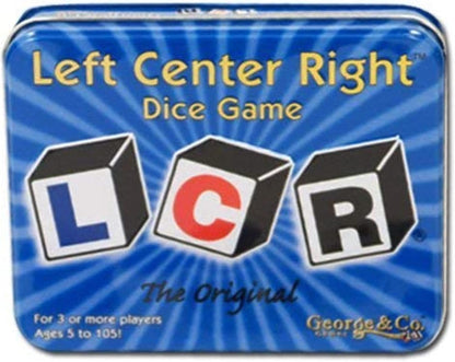 Original LCR Left Center Right Dice Game