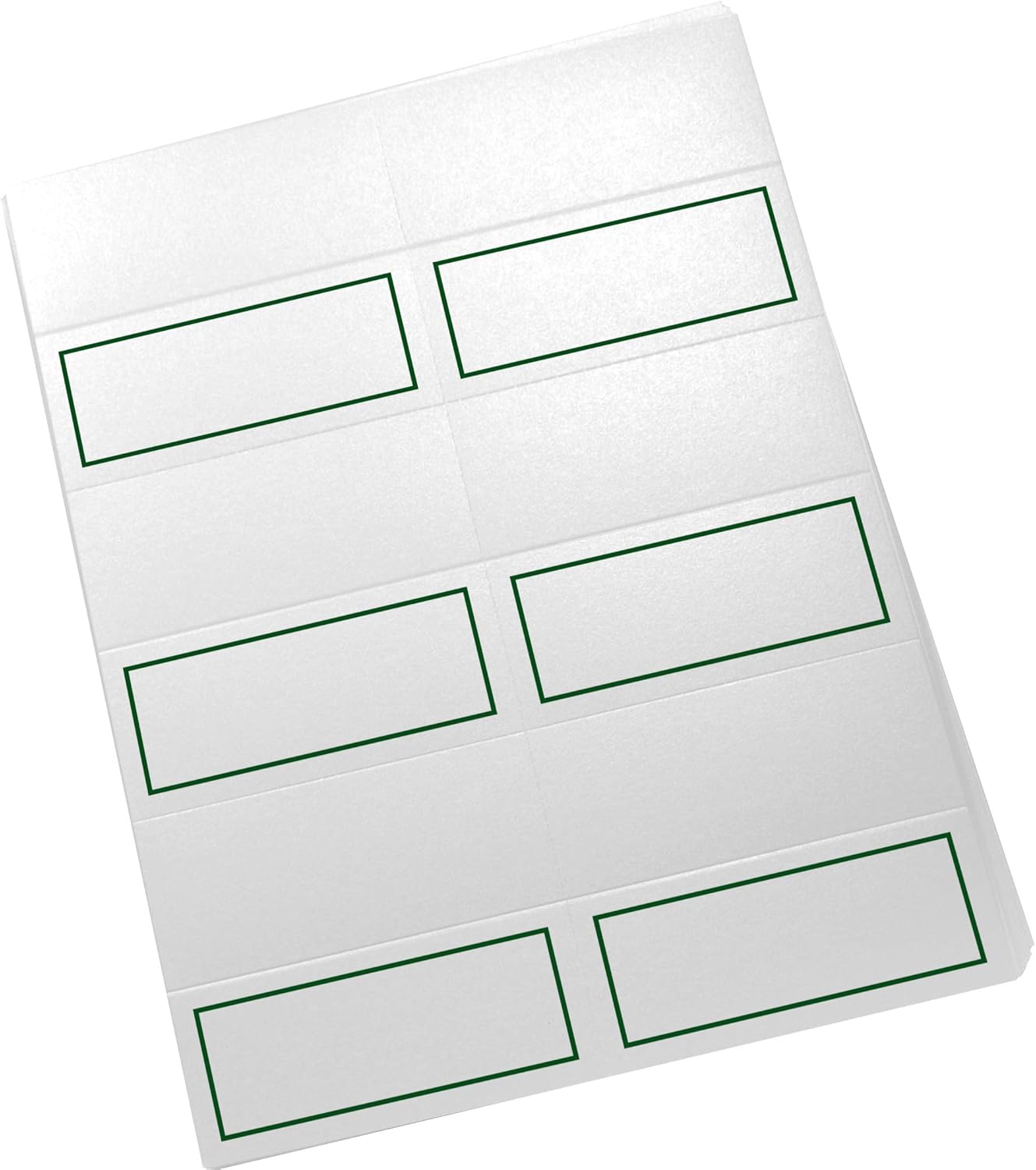 Single Line Border Printable Place Cards, Gold (Choose Color), Set of 60 (10 Sheets), Laser & Inkjet Printers - Wedding, Party, Dinner, and Special Events - Made in the USA