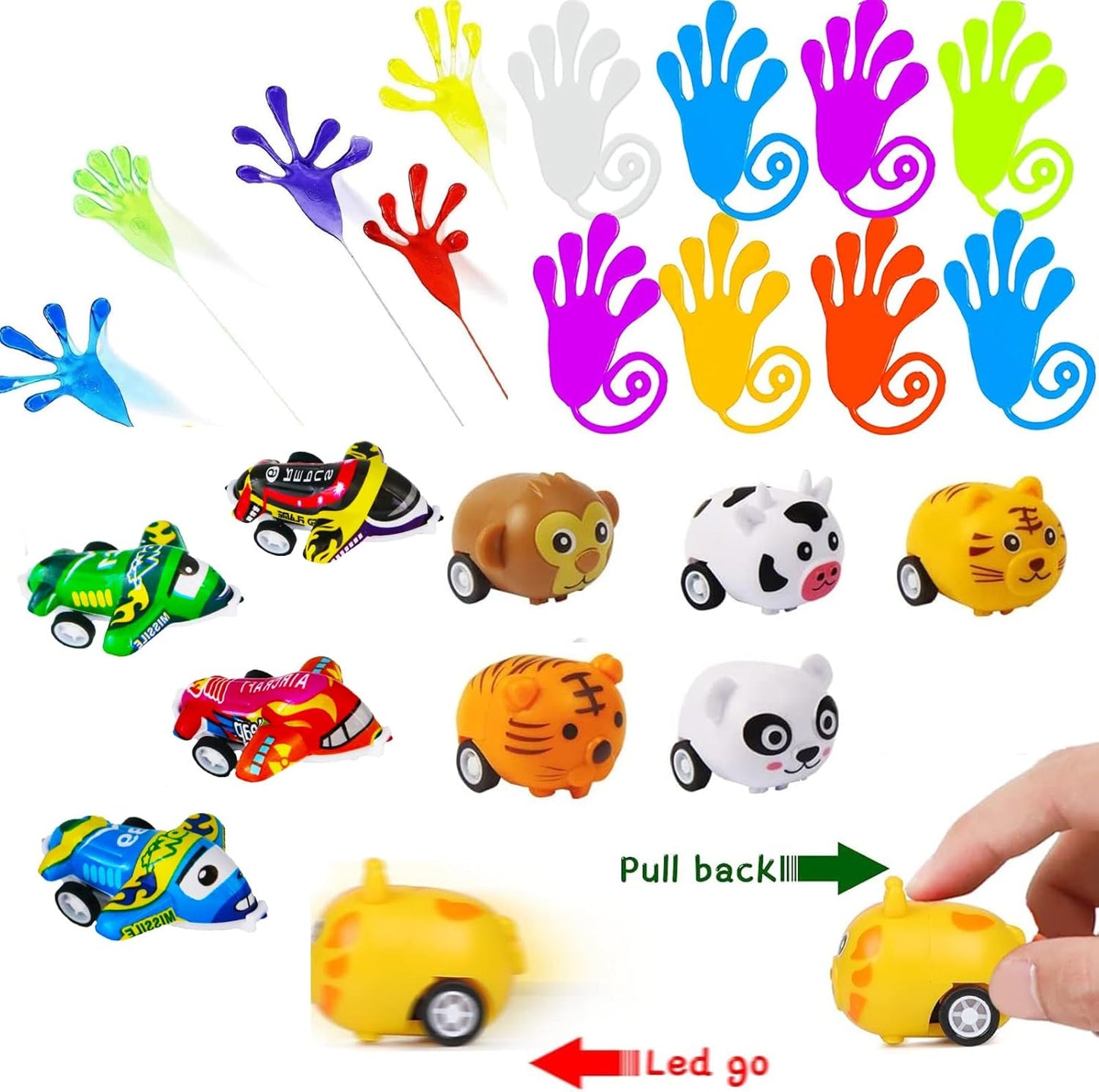 130 Pcs Party Favors for Kids, Easter Basket Egg Fillers, Treasure Box Toys, Classroom Prizes, Pinata Filler Goodie Bag Stuffers, Treasure Chest, Carnival Prize Box Toys for Boys Girls 4-8-12