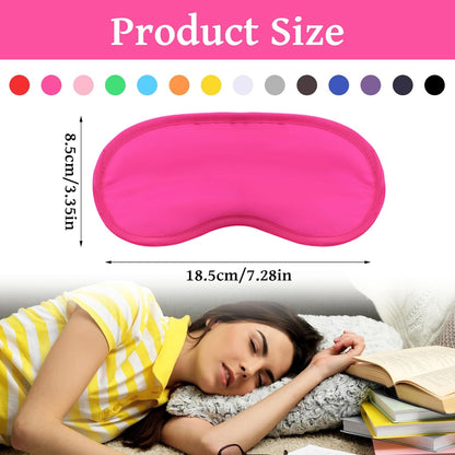 14 Pcs Multicolor Blindfolds for Games Eye Mask Sleep Sleeping Mask Travel Sleep Masks Team Building Games Party with Nose Pad and Adjustable Strap for Women Men Kids Unisex 14 Colors
