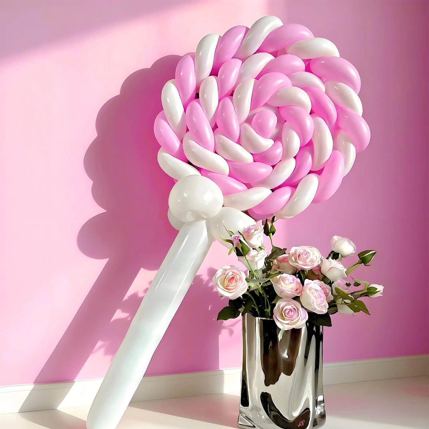 260 Clear Long Balloons for Animals, Thickening Skinny Latex Twisting for Arch Modeling Magic Clown Birthday Wedding Party Decorations 100pcs