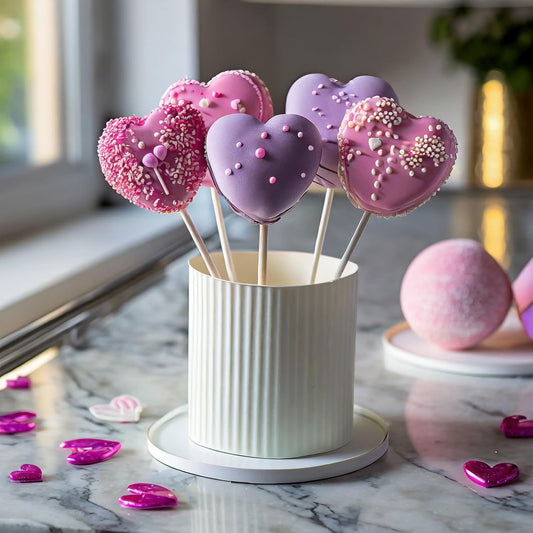 Bright Creations Long Cake Pop Sticks - 200 Pack, 8-Inch White - For Cake Pops, Rice Crispy Treats, Cookie & Candy - Baking Supplies & Dessert Sticks