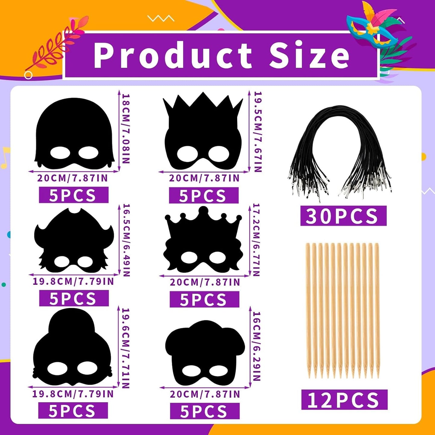 AUGSUN 30PCS Ocean Crafts, Colorful Ocean Animals Scratch Masks DIY Under The Sea Scratch Off Cards Magic Rainbow Scratch Art Summer Party Favors School Activities