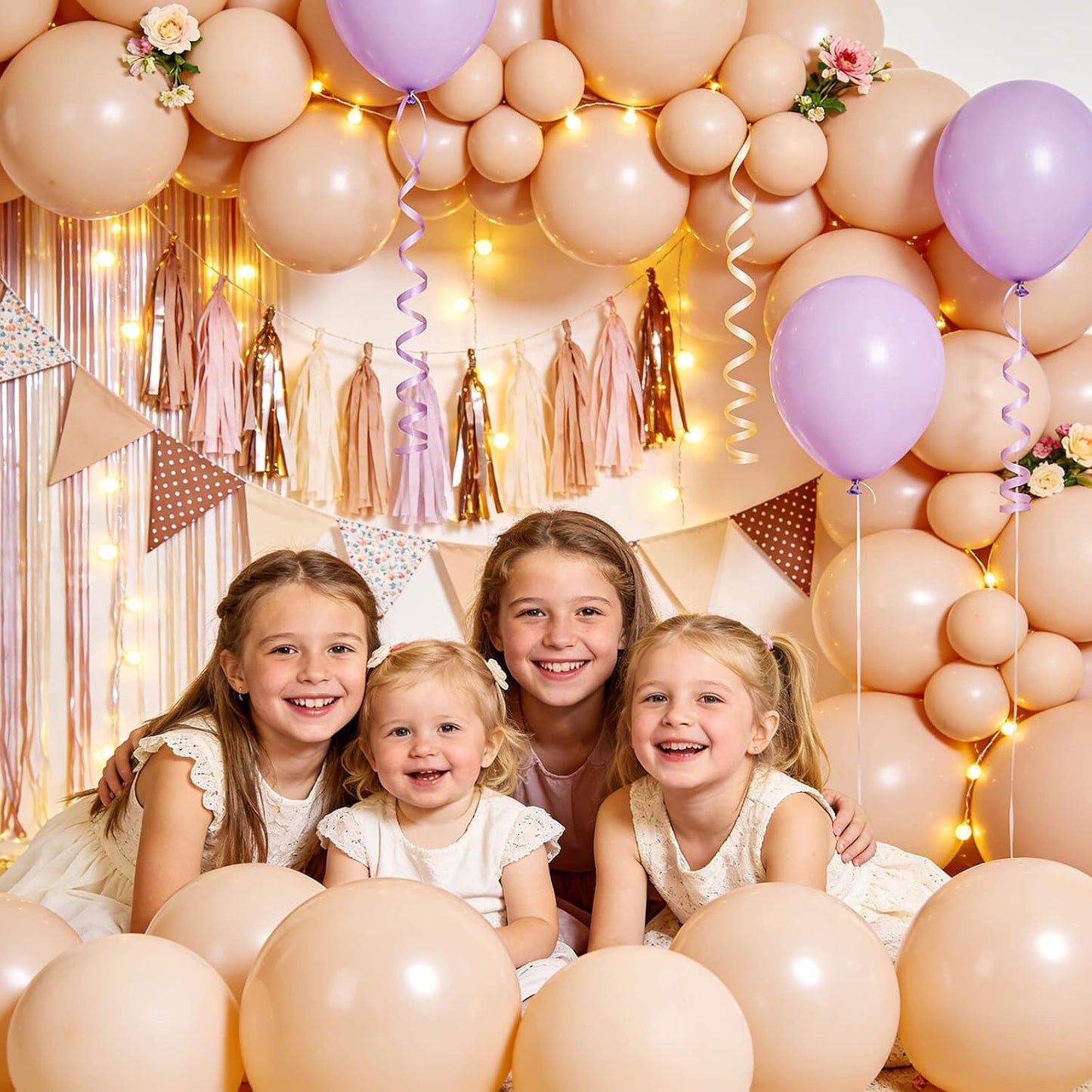 110pcs Black Balloon 12 inch, Black Latex Balloons for Birthday Party Baby Shower Wedding(with 2 Ribbons). - Colors A