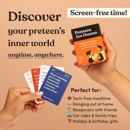 Partners are Human | 140 Conversation Cards to Help Deepen Romantic Relationships | Card Game for Bonding & Communication | Therapy for Adults
