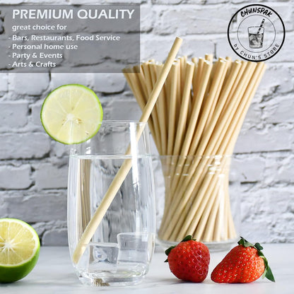 Black Paper Straws 1000 Count - 7.75" x 0.24", 100% Biodegradable & Compostable, Disposable Drinking Straws Bulk - Cocktail, Bars, Restaurants