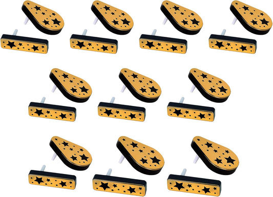 Beistle Gold and Black Plastic Metallic Noisemakers – 20 Pack, Party Supplies for New Year’s Eve Midnight Countdown Handouts, Birthday Parties, Festive Gatherings & Celebrations, 3” x 4.4”