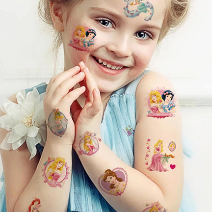 40Sheets Cartoon Hello Kitty Temporary Tattoos Birthday Themed Party Supplies Decoration Favors Cartoon Cute Kitty Sticker for Kids Boys Home Activity Class Prizes Carnival Christmas Rewards (Hell40)
