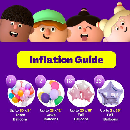 GasClub 13L Helium Tank for Balloons At Home Helium Balloon tank Up To 50 Latex Balloons