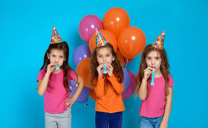 30-Pack Colorful Party Blowouts Noise Makers - Squawker Horns for Birthday, Wedding, New Year, Graduation - Fun Creative Toy Whistles with Automatic Roll-Out & Durable Material (Random Colors)