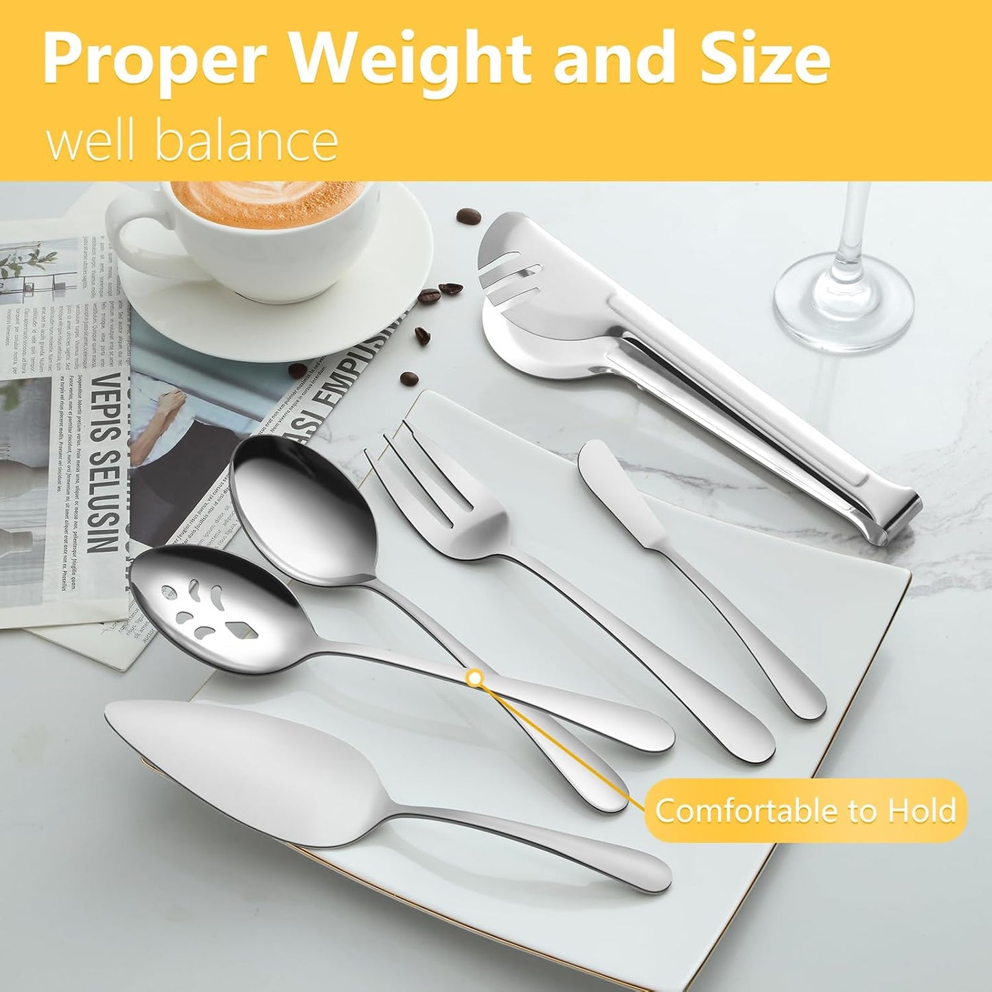 Pleafind 16 PCS Mini Serving Tongs - 4.3 inch, Food-Grade 18/8 Stainless Steel Mini Tongs, Mirror-polished Charcuterie Accessories for Coffee shops, tea party, bars, Sugar and Ice Bucket
