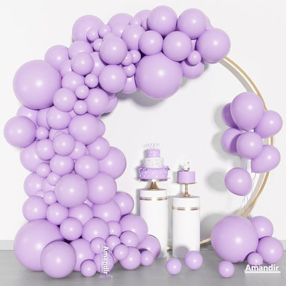 Amandir 153pcs White Sand Balloons Arch Garland Kit Different Sizes 18 12 10 5 Inch Cream Beige Sand White Latex Balloon for Birthday Boho Neutral Baby Shower Wedding Anniversary Party Decorations
